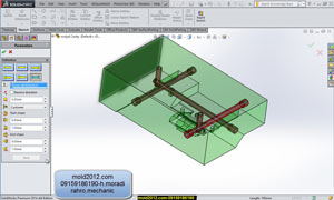 دانلود آموزش طراحی قالب تزریق پلاستیک سالیدورک برای کارخانجات  3dquick mold