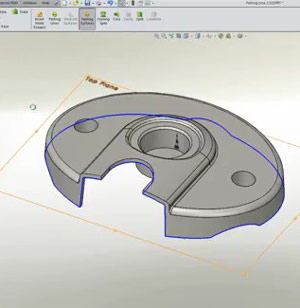 آموزش طراحی قالب سالیدورک solidworks